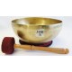 J688 Energetic Crown Chakra 'B'  Healing Hand Hammered Tibetan Singing Bowl 8.25" Wide, Made in Nepal